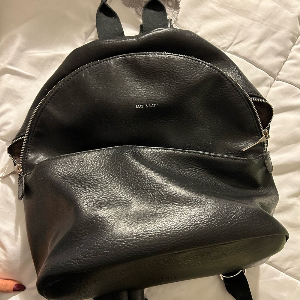 Matt and nat vegan leather backpack